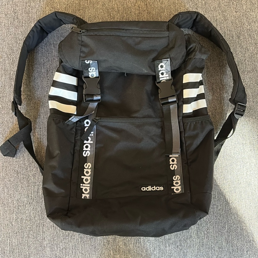 ADIDAS LARGE BACKPACK BLACK CLASSIC